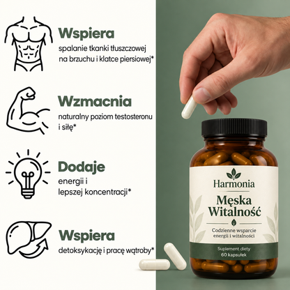 Harmonia Andro Balance | Kompleksowe wsparcie męskiej równowagi hormonalnej
