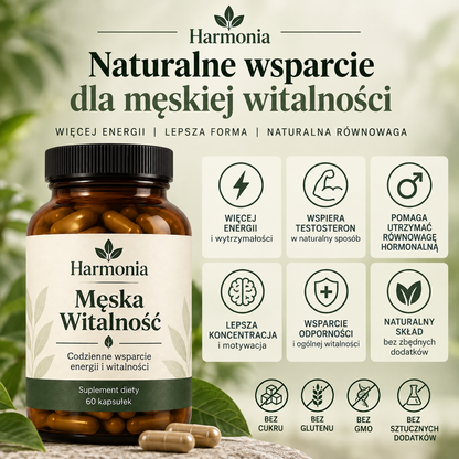 Harmonia Andro Balance | Kompleksowe wsparcie męskiej równowagi hormonalnej