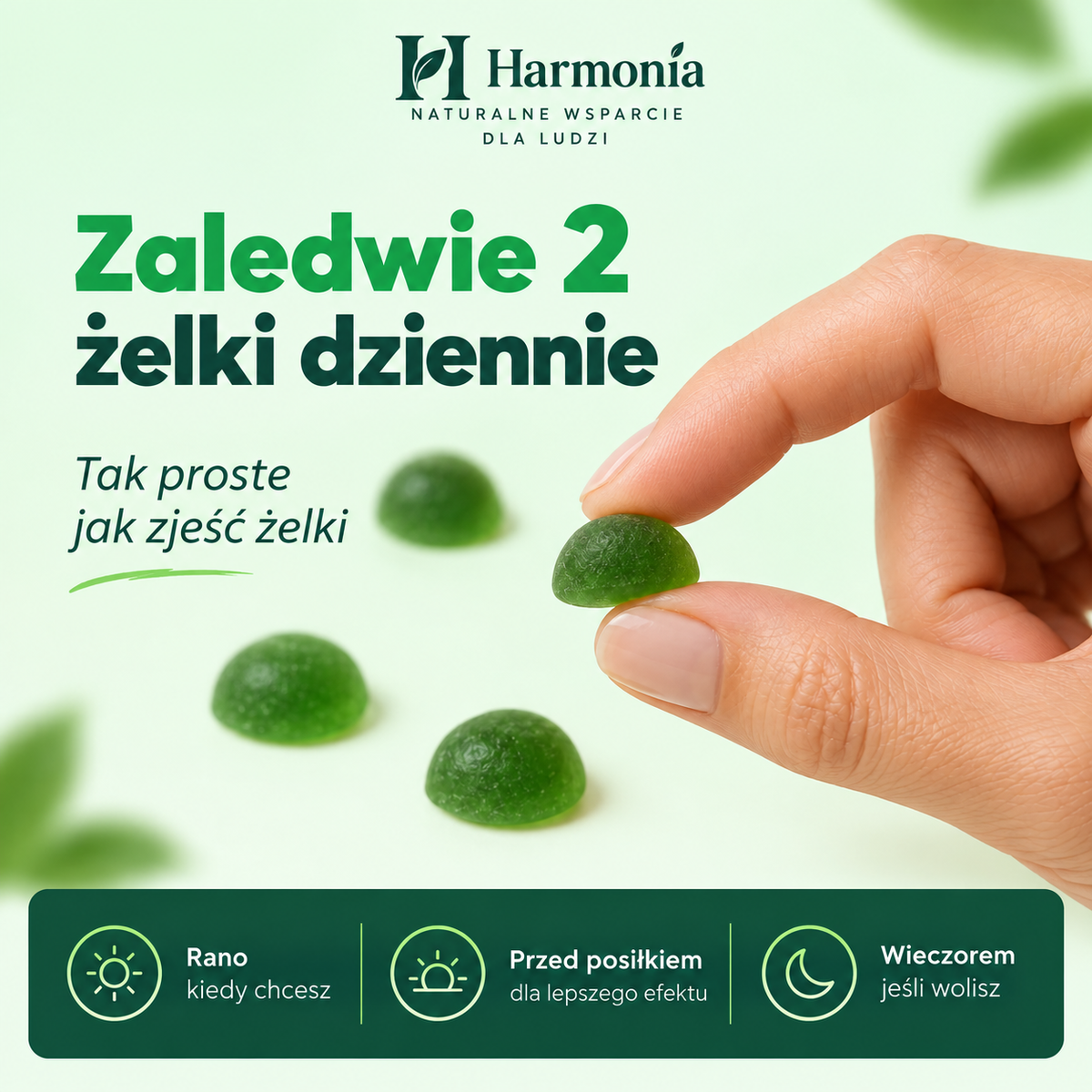 Harmonia Żelki z octem jabłkowym, witaminą C i pektyną