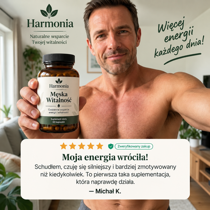 Harmonia Andro Balance | Kompleksowe wsparcie męskiej równowagi hormonalnej