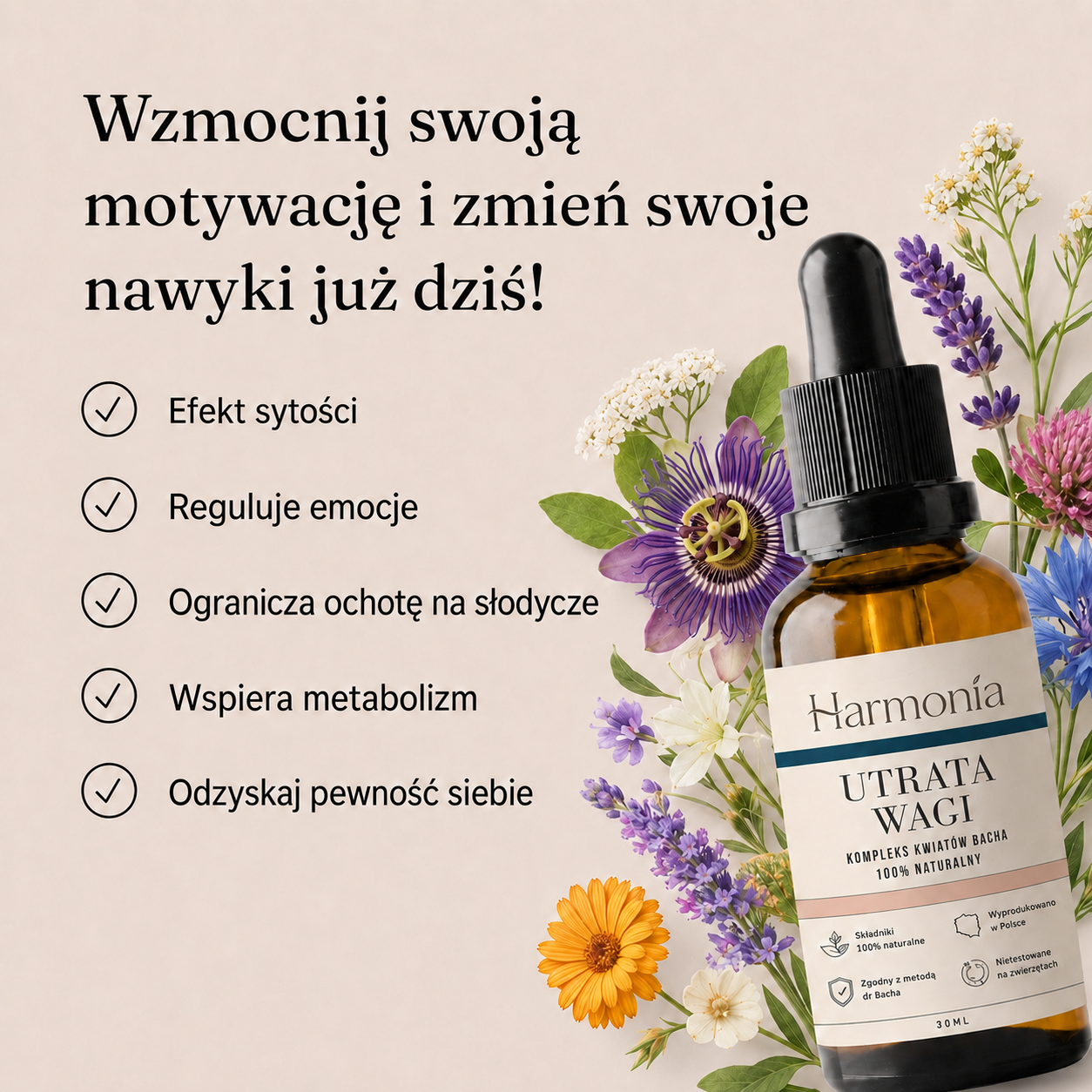Trwała utrata wagi - Kwiaty Bacha