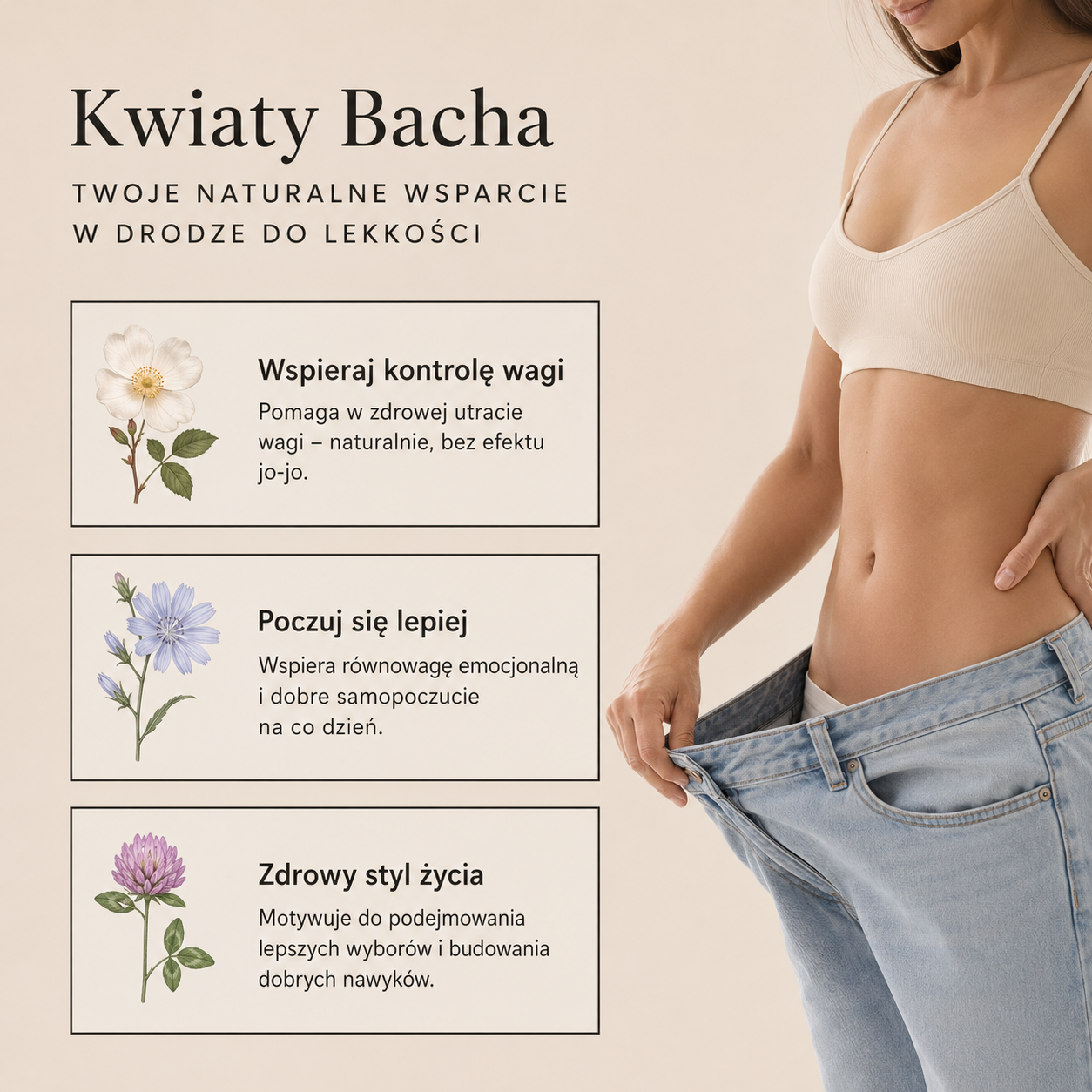 Trwała utrata wagi - Kwiaty Bacha