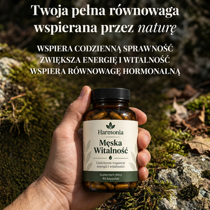 Harmonia Andro Balance | Kompleksowe wsparcie męskiej równowagi hormonalnej