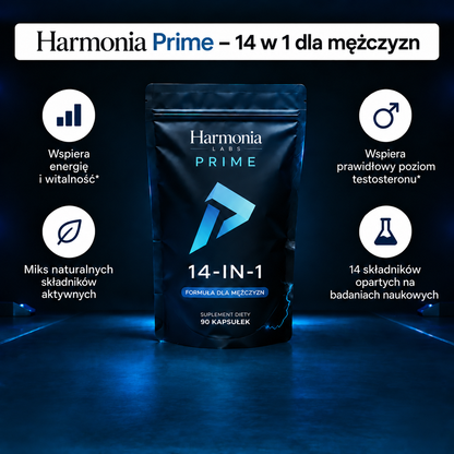 Harmonia Prime - męski suplement diety premium 14-w-1