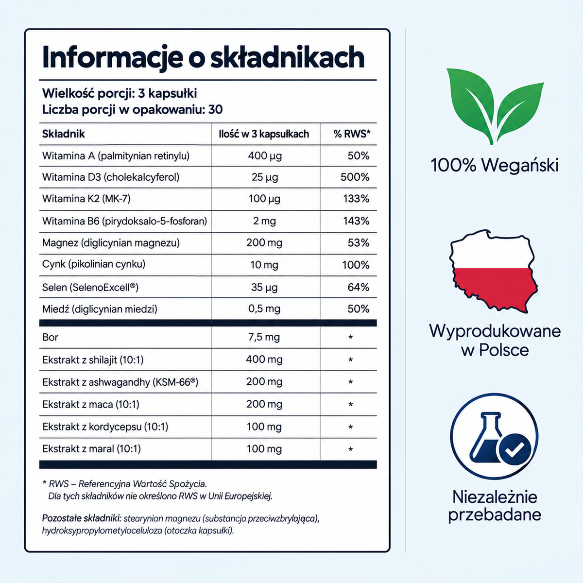 Harmonia Prime - męski suplement diety premium 14-w-1