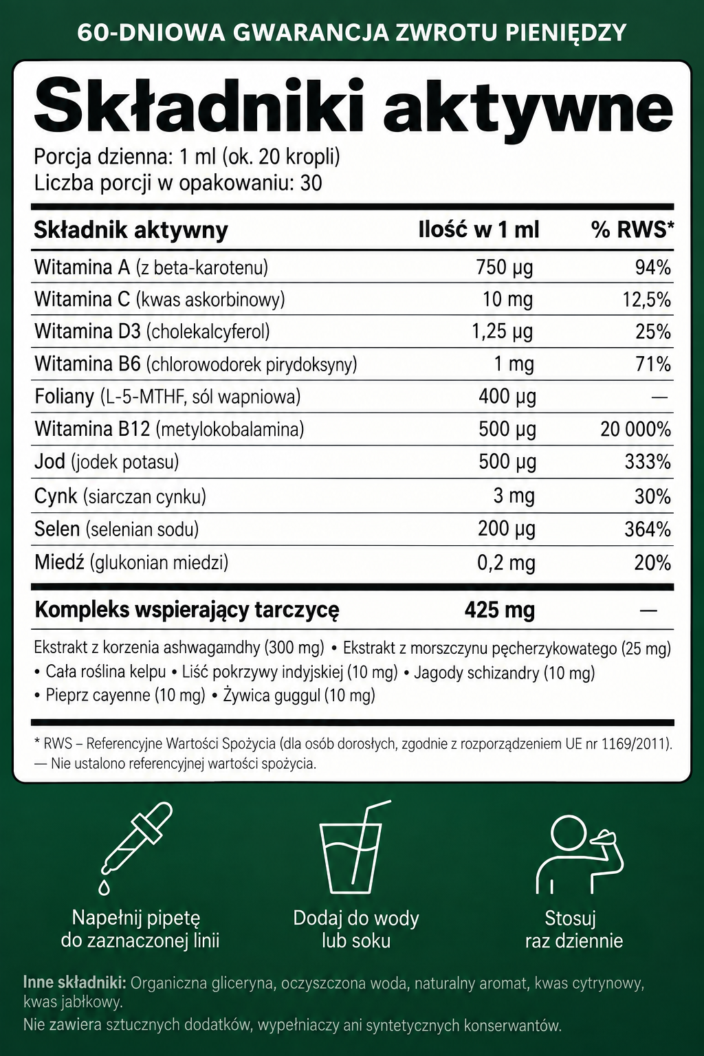 Harmonia - Krople wspierające tarczycę
