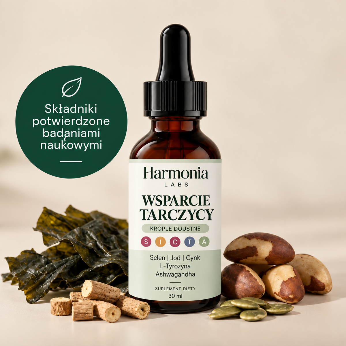 Harmonia - Krople wspierające tarczycę